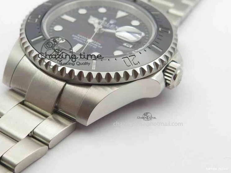 0207 Soft Sea Dweller 126600 43mm SS BP Maker Black Dial On SS Bracelet A 3656